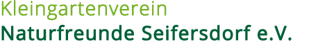 Kleingartenverein Naturfreunde Seifersdorf logo